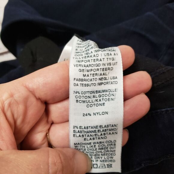 True Religion Halle Mid Rise Super Skinny Jeans Size 30 dark wash - Picture 12 of 14